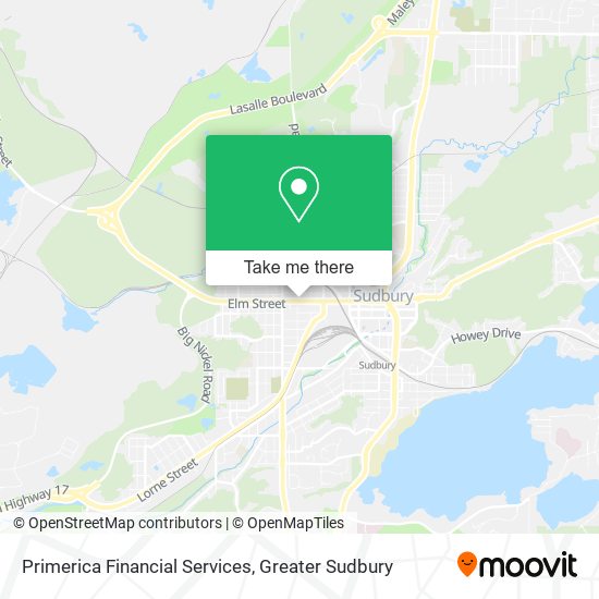 Primerica Financial Services map