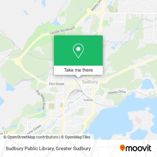 Sudbury Public Library plan