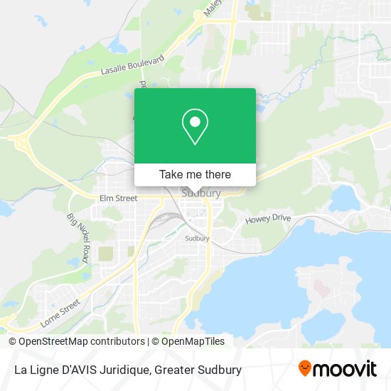 La Ligne D'AVIS Juridique map