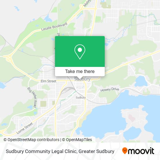 Sudbury Community Legal Clinic plan