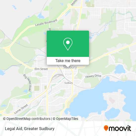 Legal Aid map