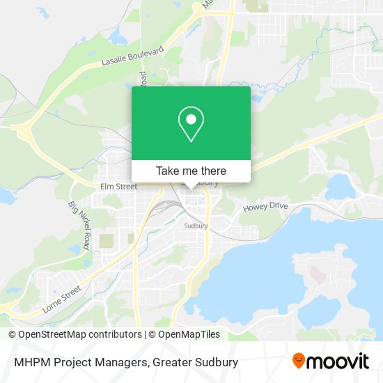 MHPM Project Managers map