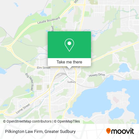 Pilkington Law Firm map