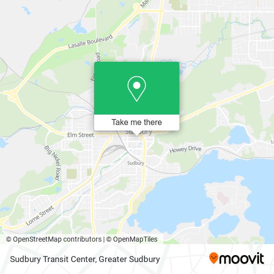 Sudbury Transit Center plan