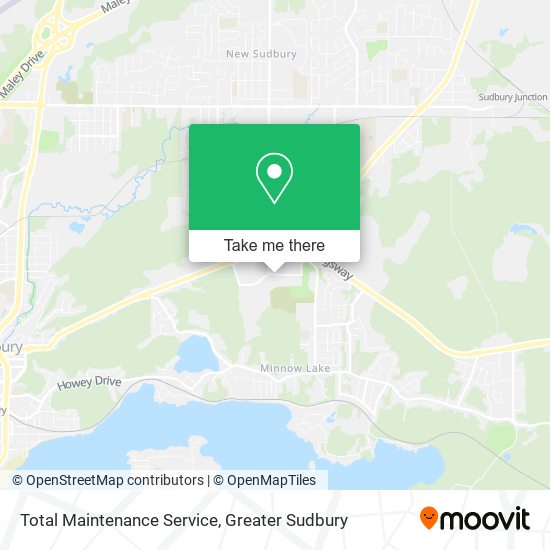 Total Maintenance Service map