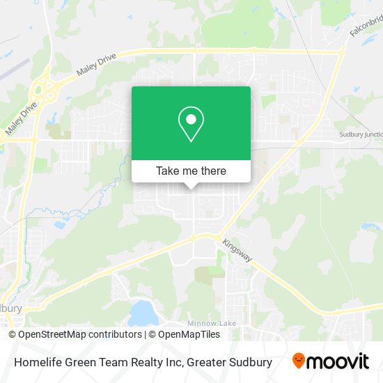 Homelife Green Team Realty Inc map