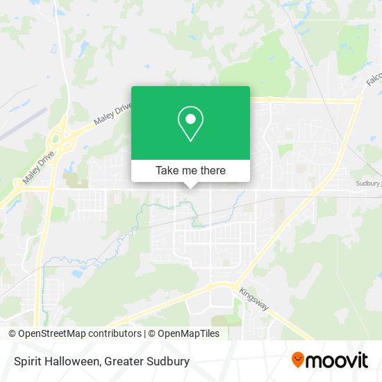 Spirit Halloween map