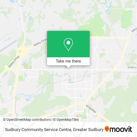 Sudbury Community Service Centre plan