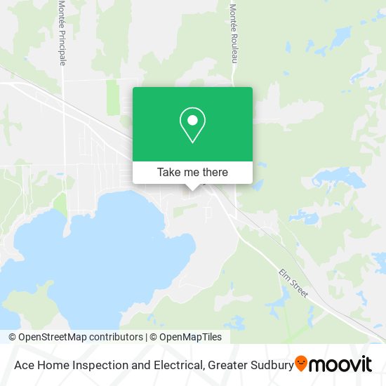 Ace Home Inspection and Electrical map
