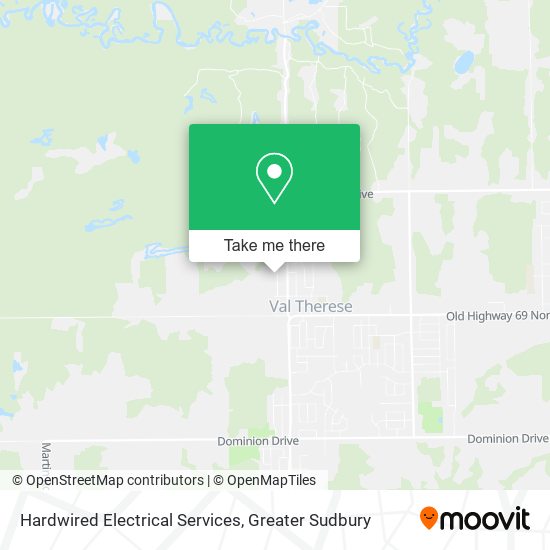 Hardwired Electrical Services map