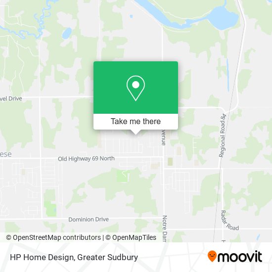 HP Home Design map