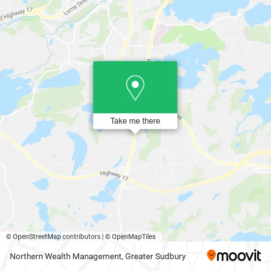 Northern Wealth Management map