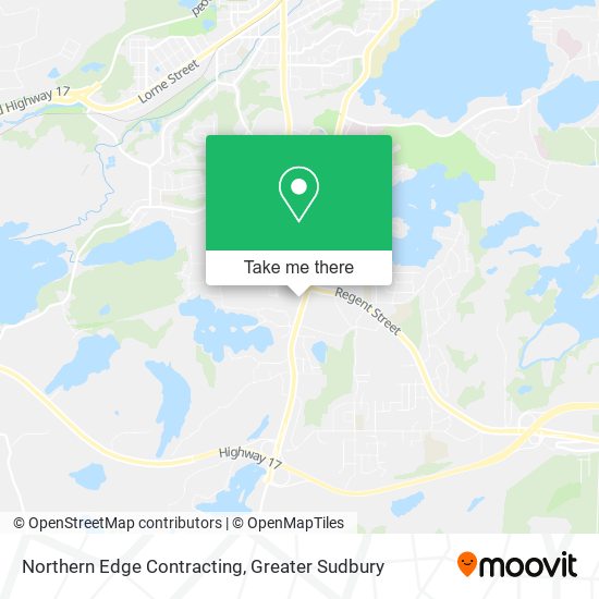 Northern Edge Contracting map