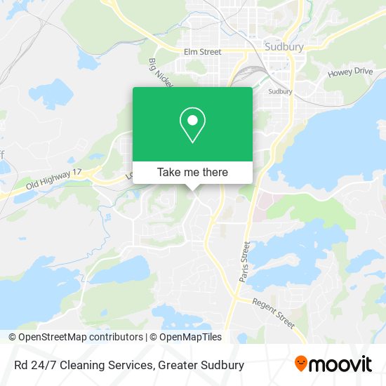 Rd 24/7 Cleaning Services map