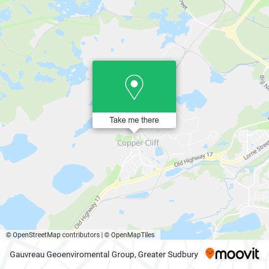 Gauvreau Geoenviromental Group plan