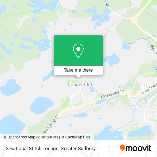Sew Local Stitch Lounge map