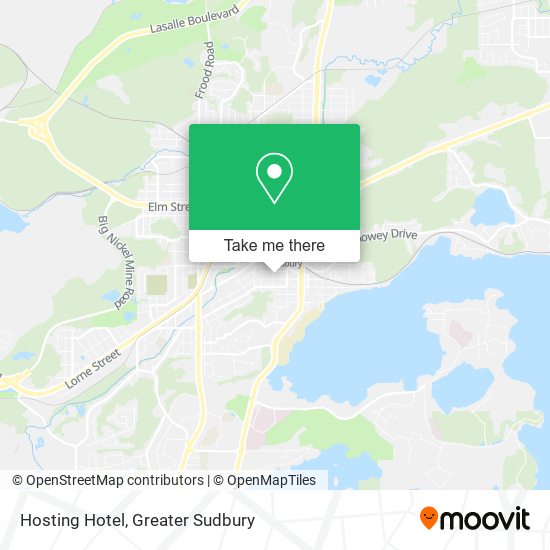 Hosting Hotel map