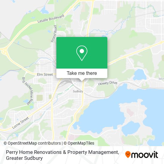 Perry Home Renovations & Property Management map