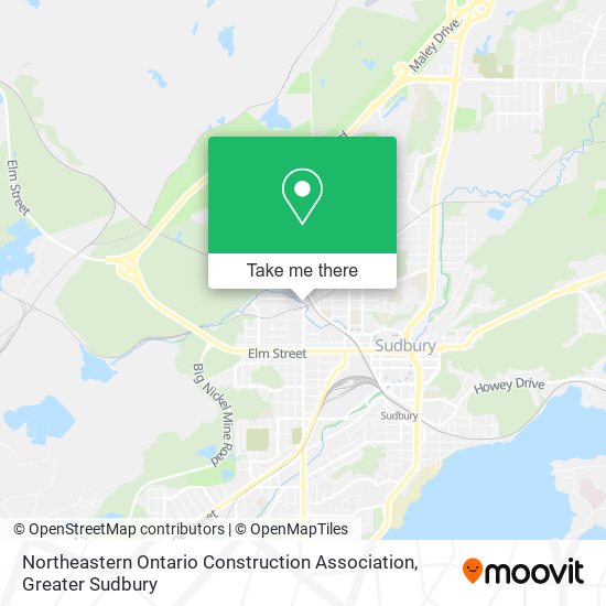 Northeastern Ontario Construction Association plan