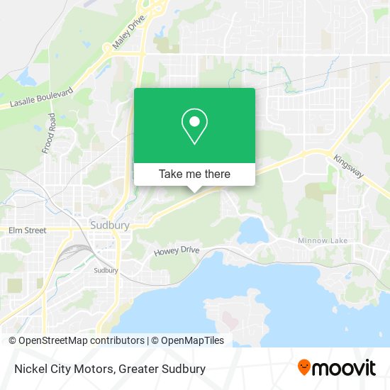 Nickel City Motors map