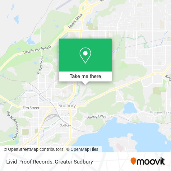 Livid Proof Records map
