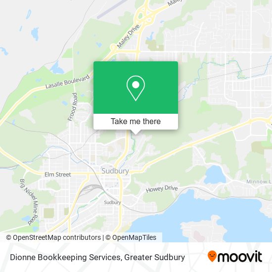 Dionne Bookkeeping Services map