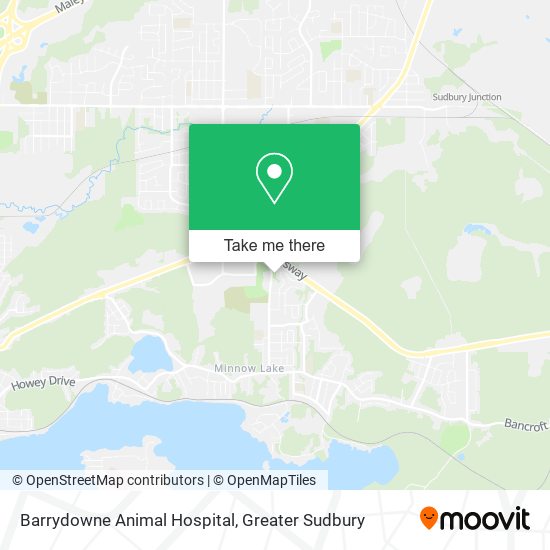 Barrydowne Animal Hospital map