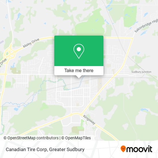 Canadian Tire Corp map