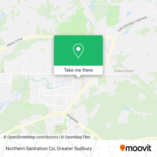 Northern Sanitation Co map