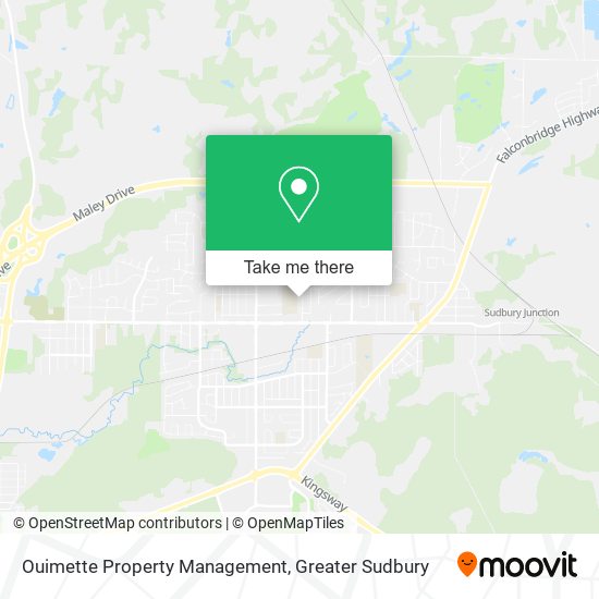 Ouimette Property Management map