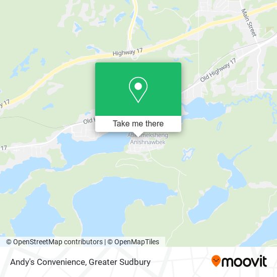 Andy's Convenience map