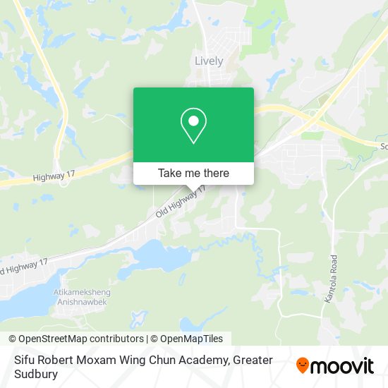 Sifu Robert Moxam Wing Chun Academy map