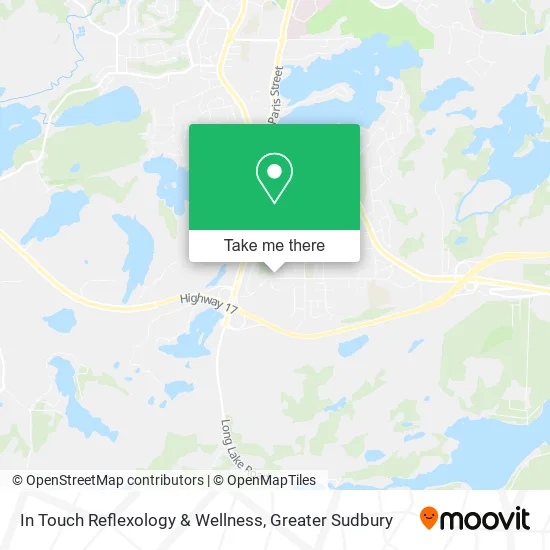 In Touch Reflexology & Wellness map