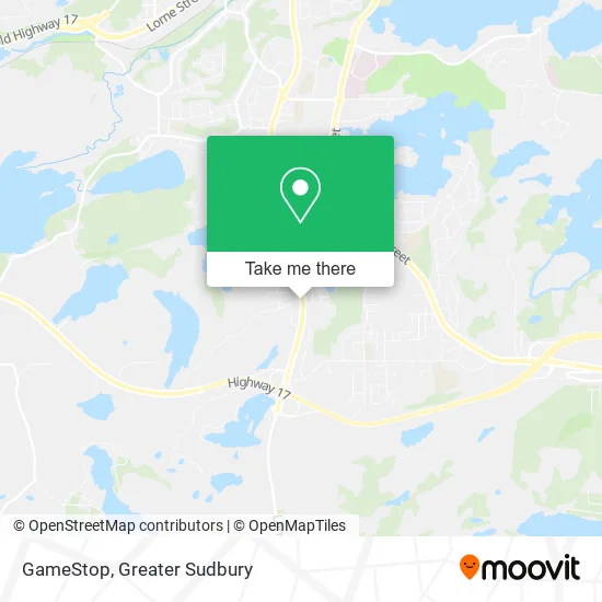 GameStop map
