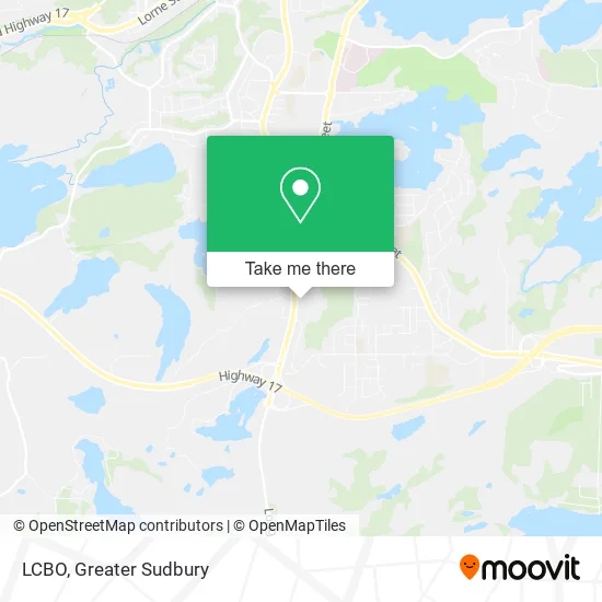 LCBO map