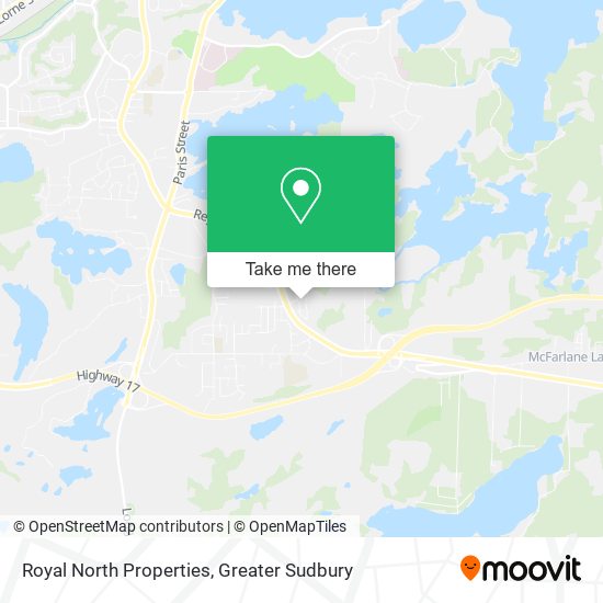Royal North Properties map