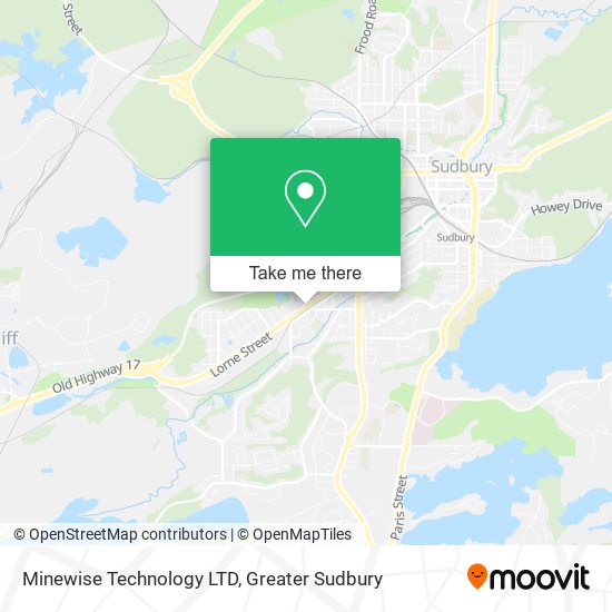 Minewise Technology LTD map