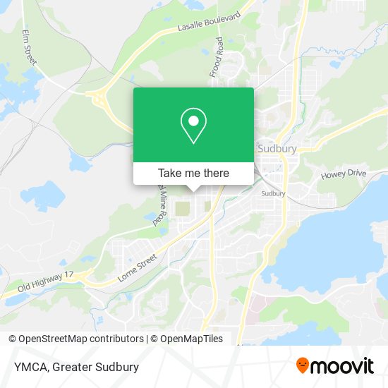 YMCA map