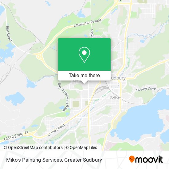 Miko's Painting Services map