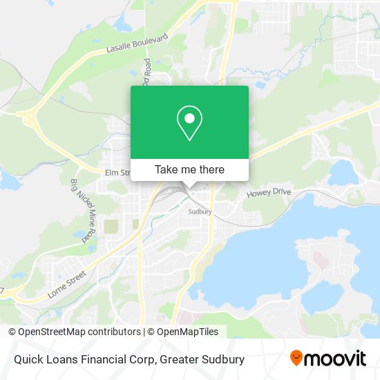 Quick Loans Financial Corp map