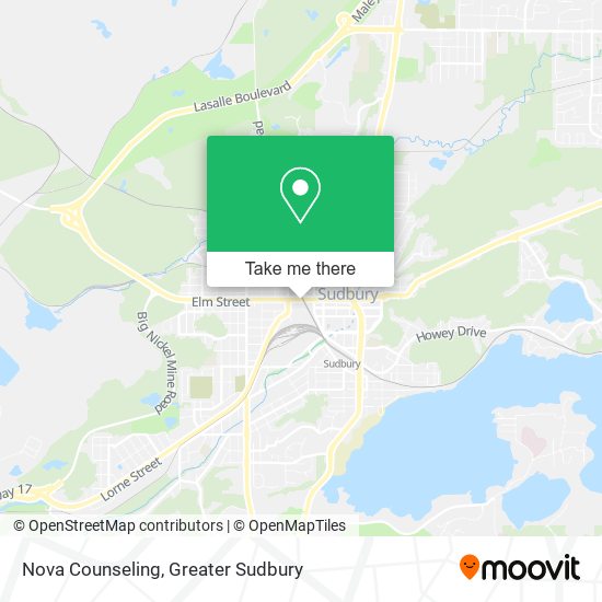 Nova Counseling map