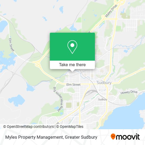 Myles Property Management map