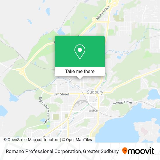 Romano Professional Corporation map