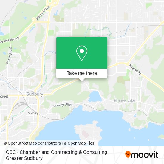 CCC - Chamberland Contracting & Consulting map