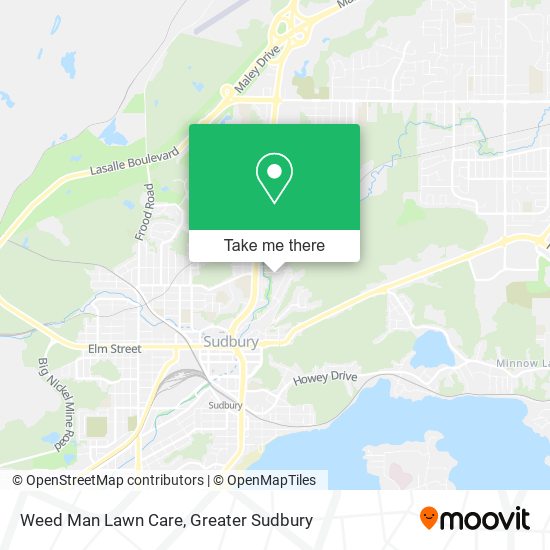 Weed Man Lawn Care map