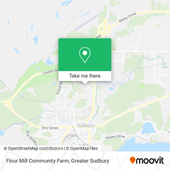 Flour Mill Community Farm map