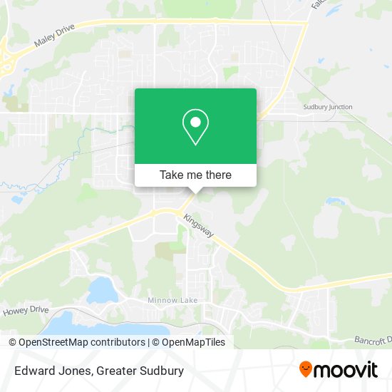 Edward Jones map