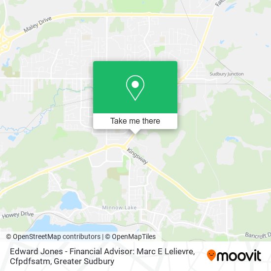 Edward Jones - Financial Advisor: Marc E Lelievre, Cfpdfsatm map