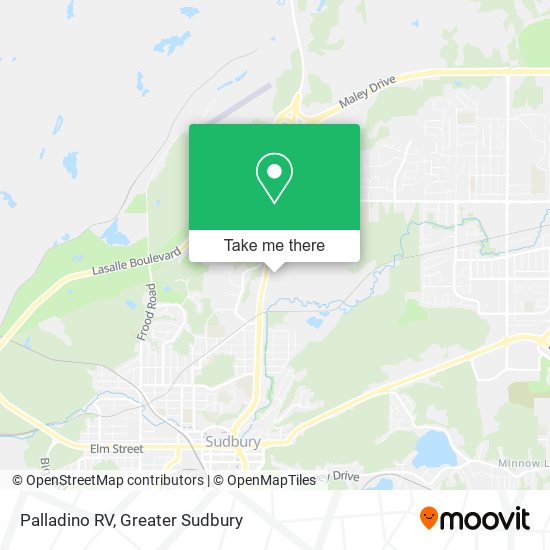 Palladino RV map