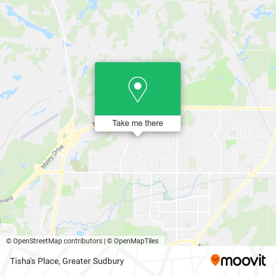 Tisha's Place map